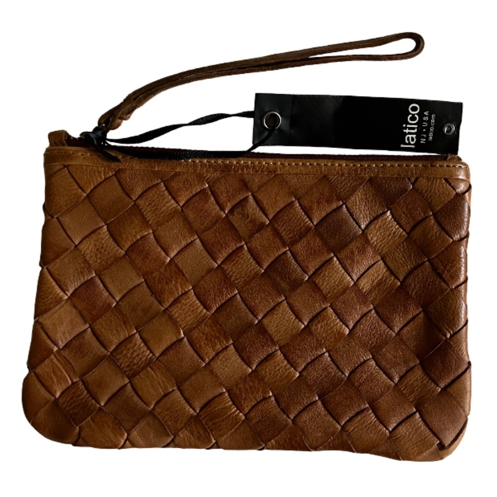 Genuine Leather Wristlet